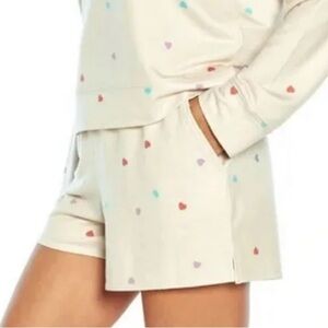 Wildfox White and Red Athletic Shorts. Size M
